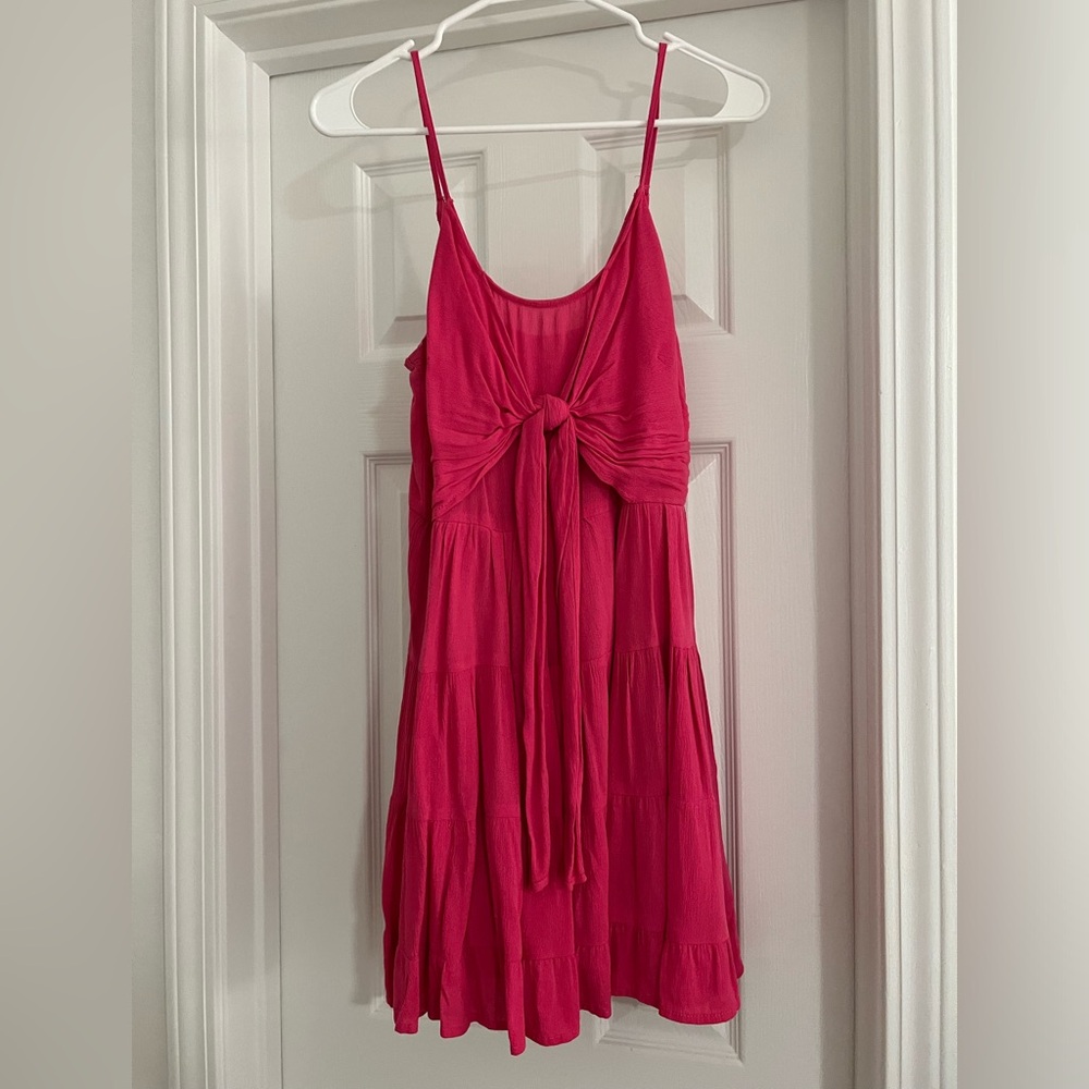 Hot Pink mini dress